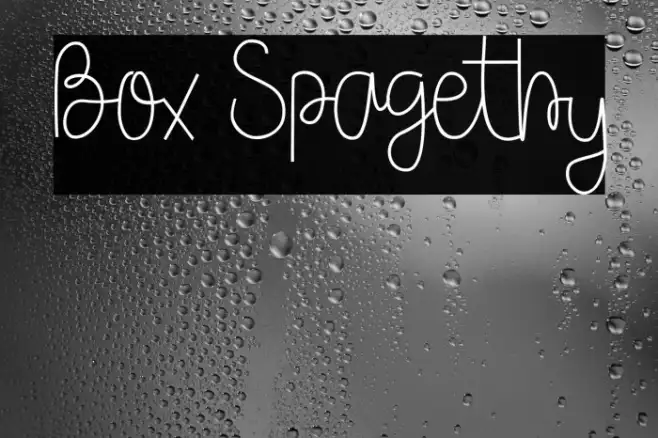 Box Spagethy Example 1