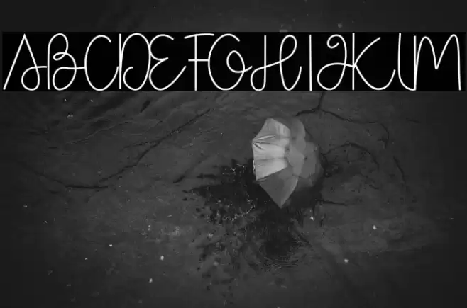 Box Spagethy Font examples