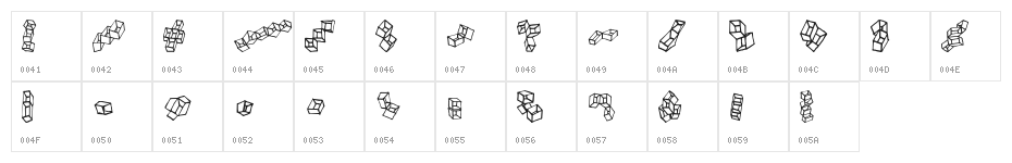 Box in a Box Character Map