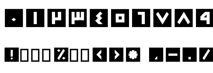 Box Font OTHER CHARS