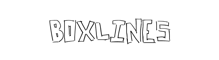 BoxLines Font