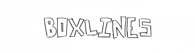 BoxLines  नि: शुल्क फ़ॉन्ट्स डाउनलोड