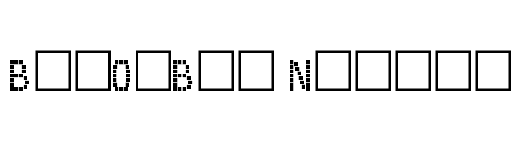 BoxOnBox Normal  フリーフォントのダウンロード