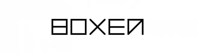 Boxed  免费字体下载