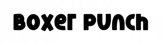 Boxer Punch  Fuentes Gratis Descargar