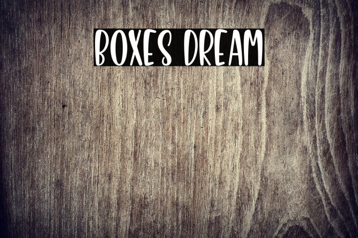 Boxes Dream Example 1