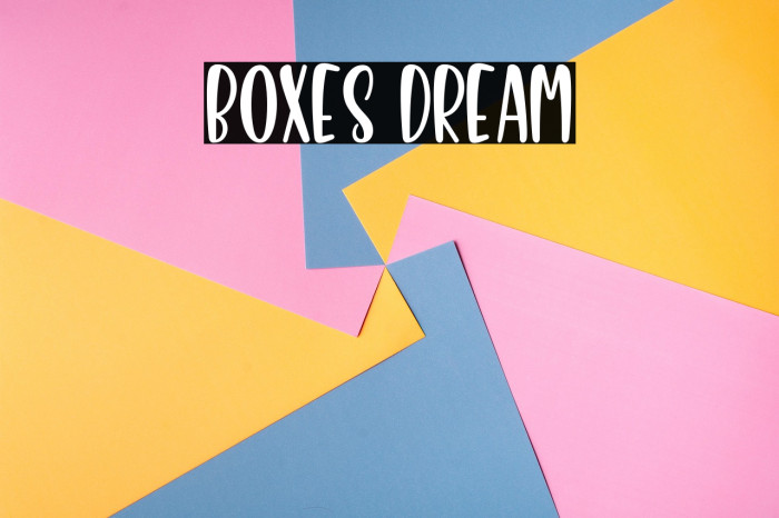 Boxes Dream Example 2