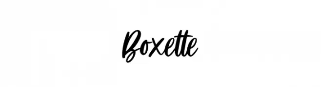 Boxette  नि: शुल्क फ़ॉन्ट्स डाउनलोड