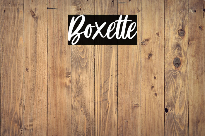 Boxette Example 3