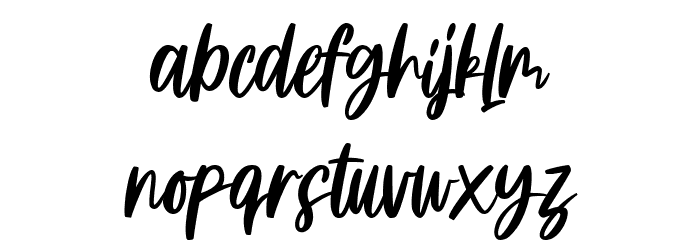 Boxette Font LOWERCASE