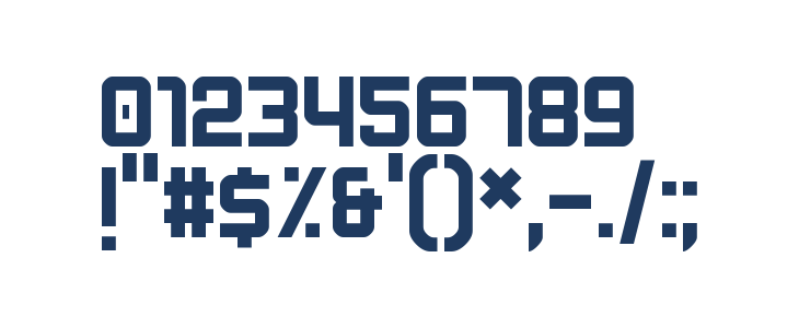 Boxfont Round Other Characters