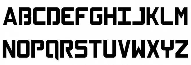 Boxfont Round Schriftart Groß