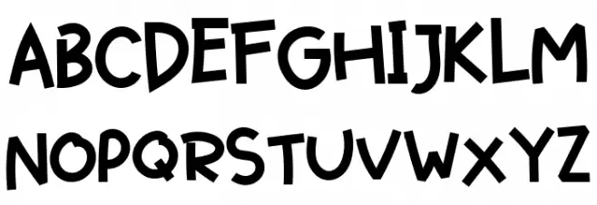 Boxiest Regular Schriftart Groß