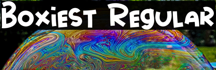 Boxiest Regular Example 1
