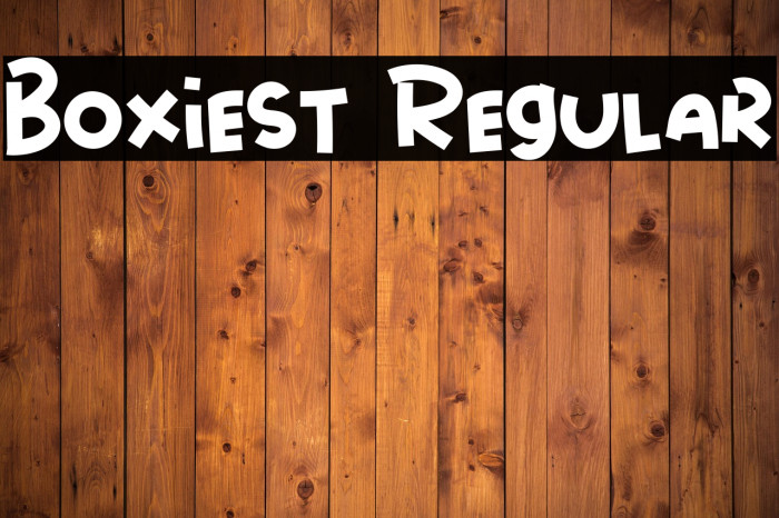 Boxiest Regular Example 3