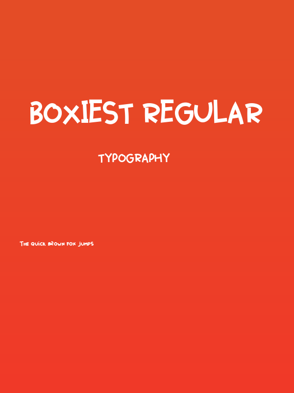 Boxiest Regular Poster