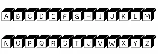 Boxing Brophius Font Litere mari