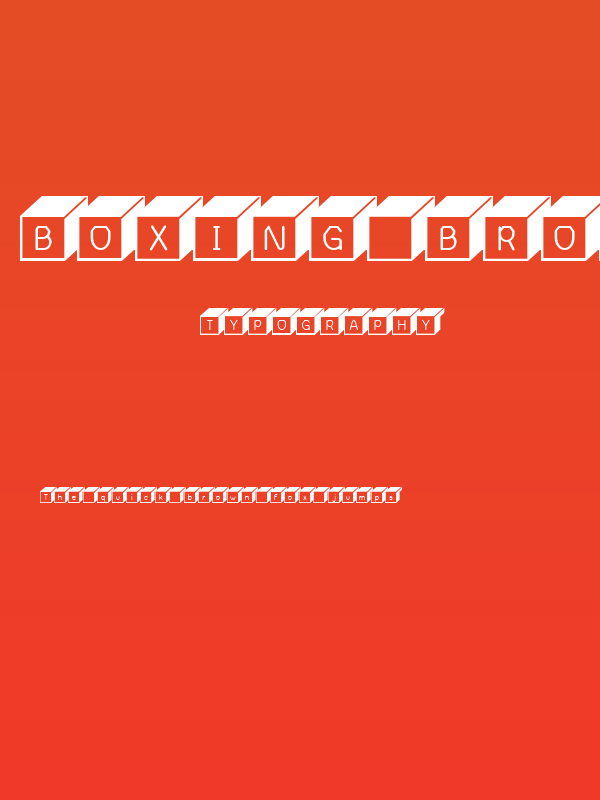 Boxing Brophius Poster