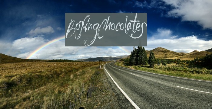 BoxingChocolates Шрифта examples