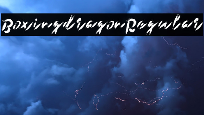 BoxingdragonRegular Example 3