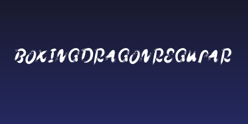 BoxingdragonRegular Social Header