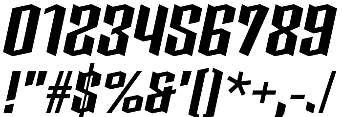 Boxise Font OTHER CHARS