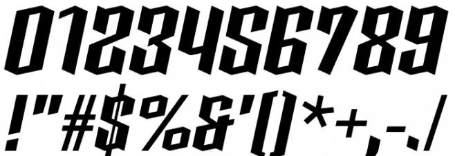 Boxise Schriftart Anderer Schreiben