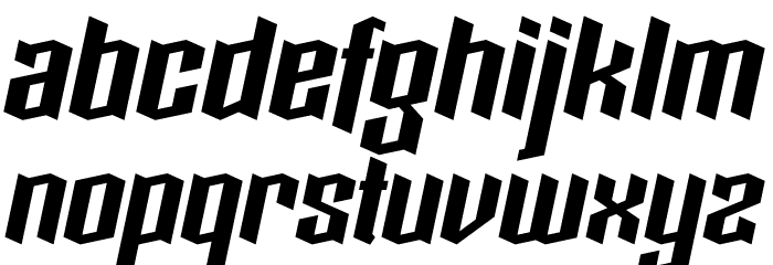 Boxise Font LOWERCASE
