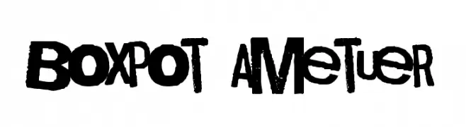 Boxpot Ametuer  नि: शुल्क फ़ॉन्ट्स डाउनलोड