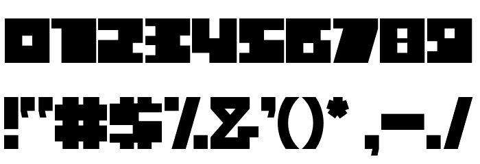 Boxtoc Font OTHER CHARS