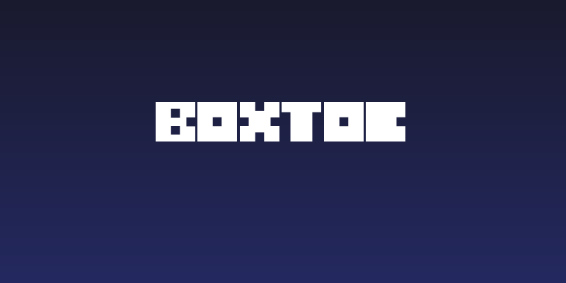 Boxtoc Social Header