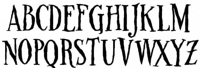 Boxtrolls Font خط أحرف كبيرة