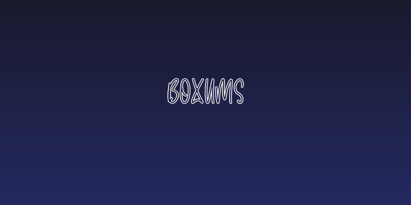 Boxums Social Header