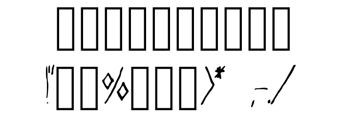 Boxy Schriftart Anderer Schreiben