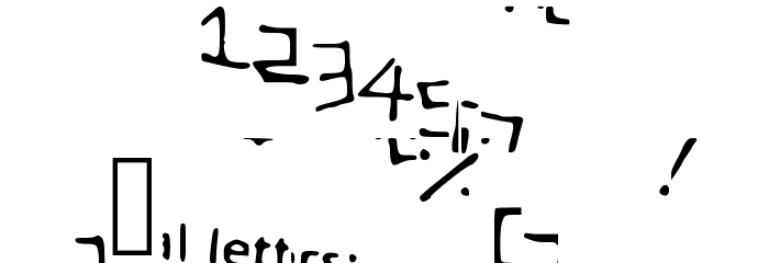 BoxyRobo Font OTHER CHARS
