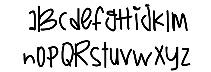 BoxysReturn Font LOWERCASE