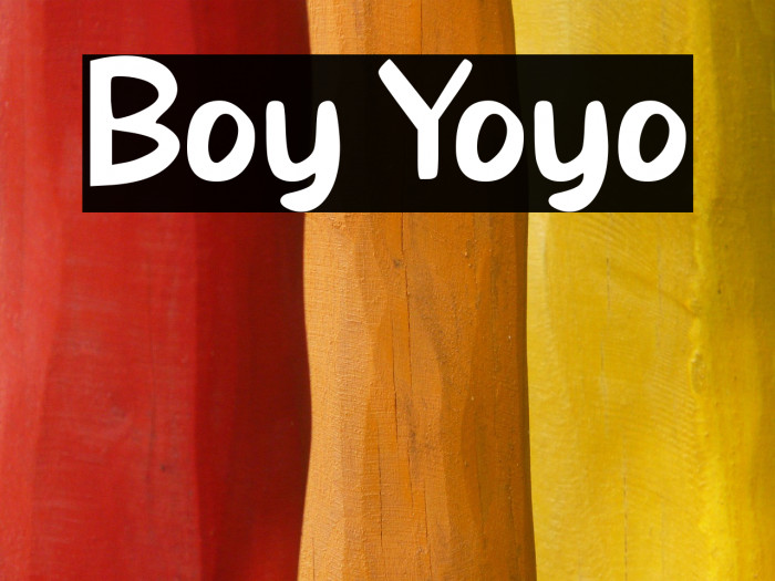 Boy Yoyo Example 1