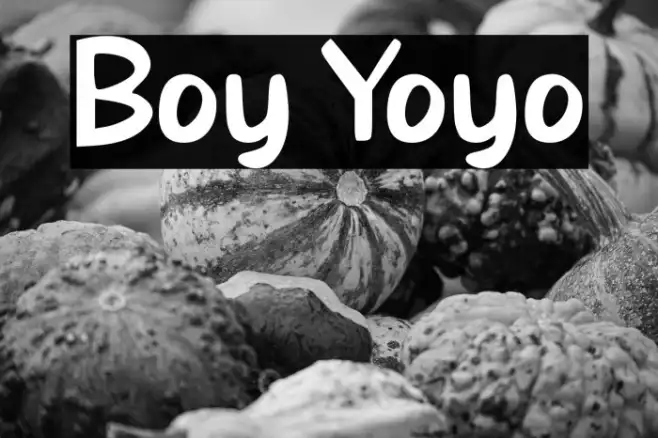 Boy Yoyo Example 2