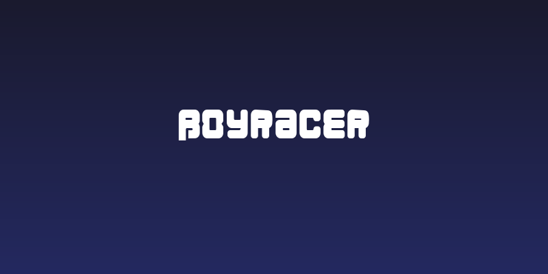BoyRacer Social Header