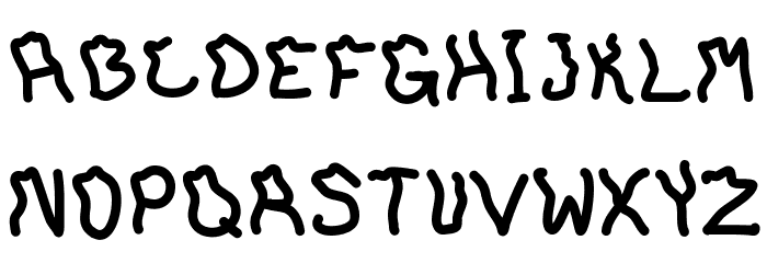BoydSmiles Font LOWERCASE