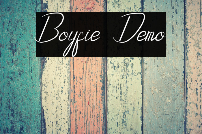 Boyfie Demo Example 1