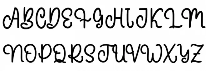 Boyflare Free Regular Fonte MAIÚSCULAS