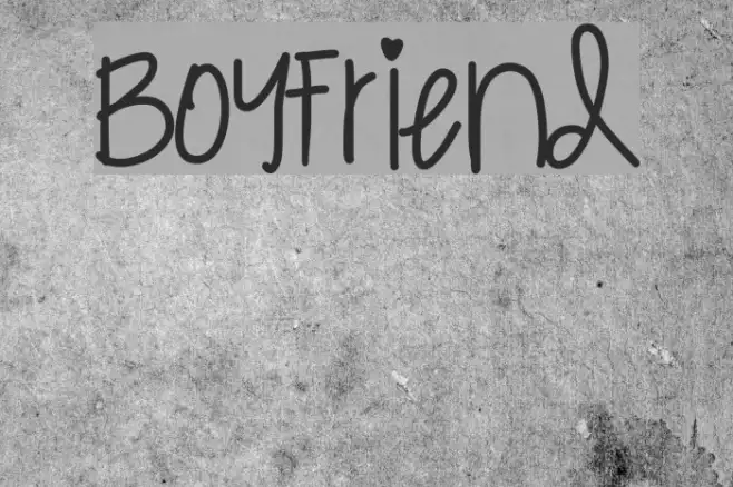 Boyfriend Example 3