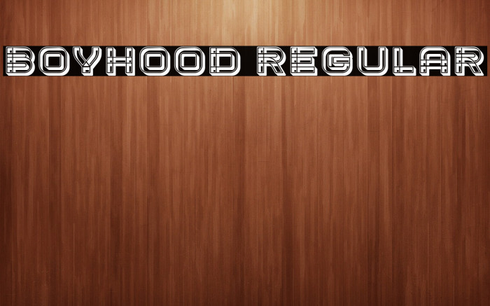 Boyhood Regular Example 1