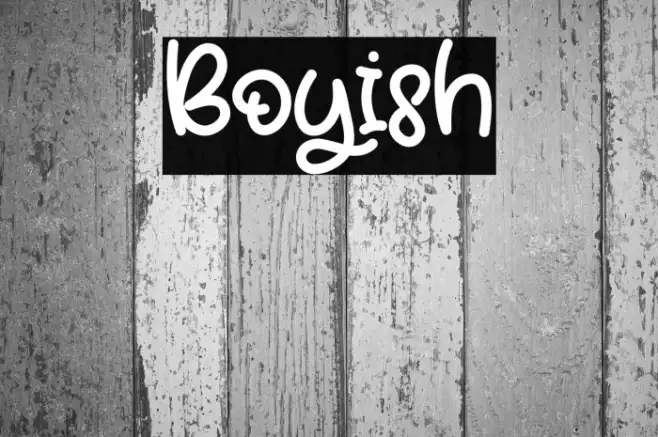 Boyish Example 2