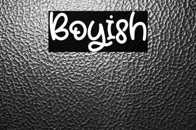 Boyish Example 3