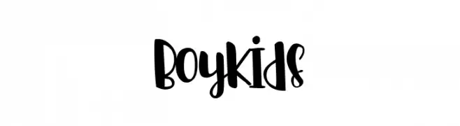 Boykids  नि: शुल्क फ़ॉन्ट्स डाउनलोड