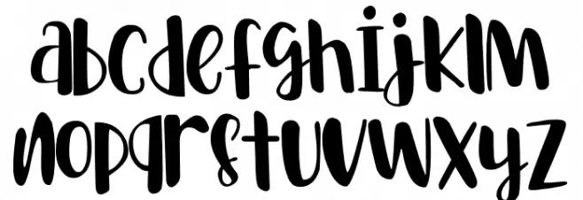 Boykids خط أحرف صغيرة