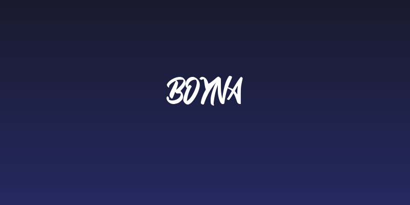 Boyna Social Header