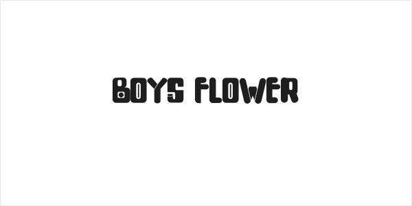 Boys Flower Logo